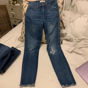 Madewell 9in High Rise skinny